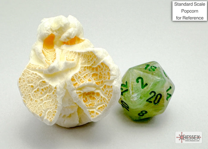 Marble Mini-hedral Green/dark green 7-Die Set