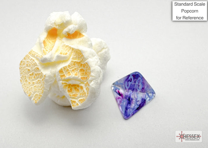 Nebula Mini-hedral Nocturnal/blue Luminary 7-Die Set