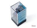 Speckled Polyhedral Blue Stars 7-Die set