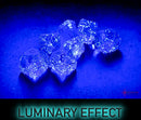 Borealis Royal Purple/gold Luminary Polyhedral 7-Dice Set