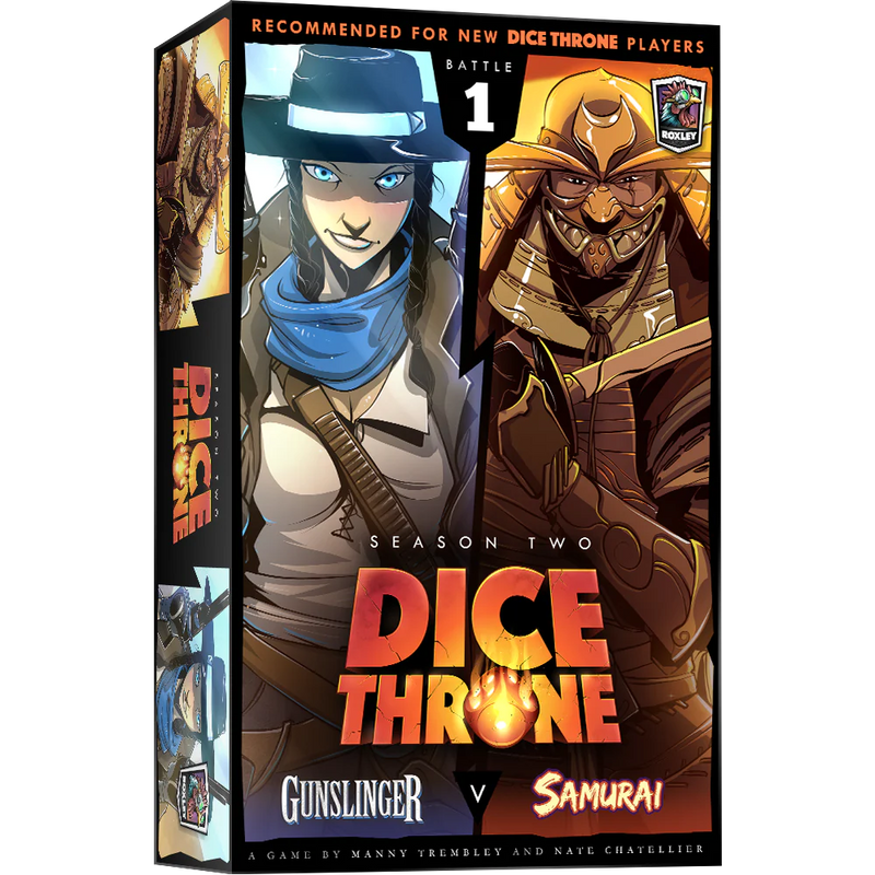 Dice Throne Season Two - Gunslinger vs Samurai