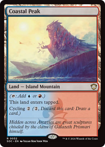 Coastal Peak [Secrets of Strixhaven Commander]