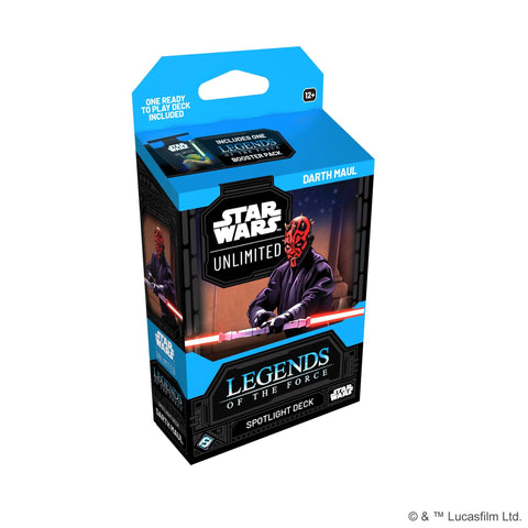 Star Wars: Unlimited - Legends of the Force - Spotlight Decks: Darth Maul