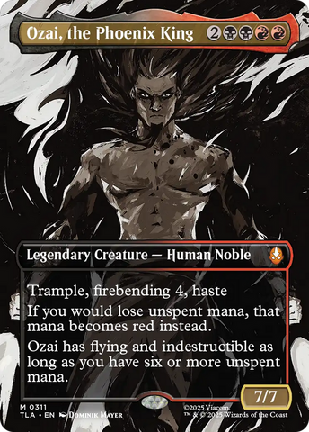 Ozai, the Phoenix King (0311) (Borderless) [Avatar: The Last Airbender]
