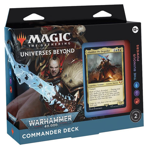 Universes Beyond: Warhammer 40k - Commander Decks - The Ruinous Powers