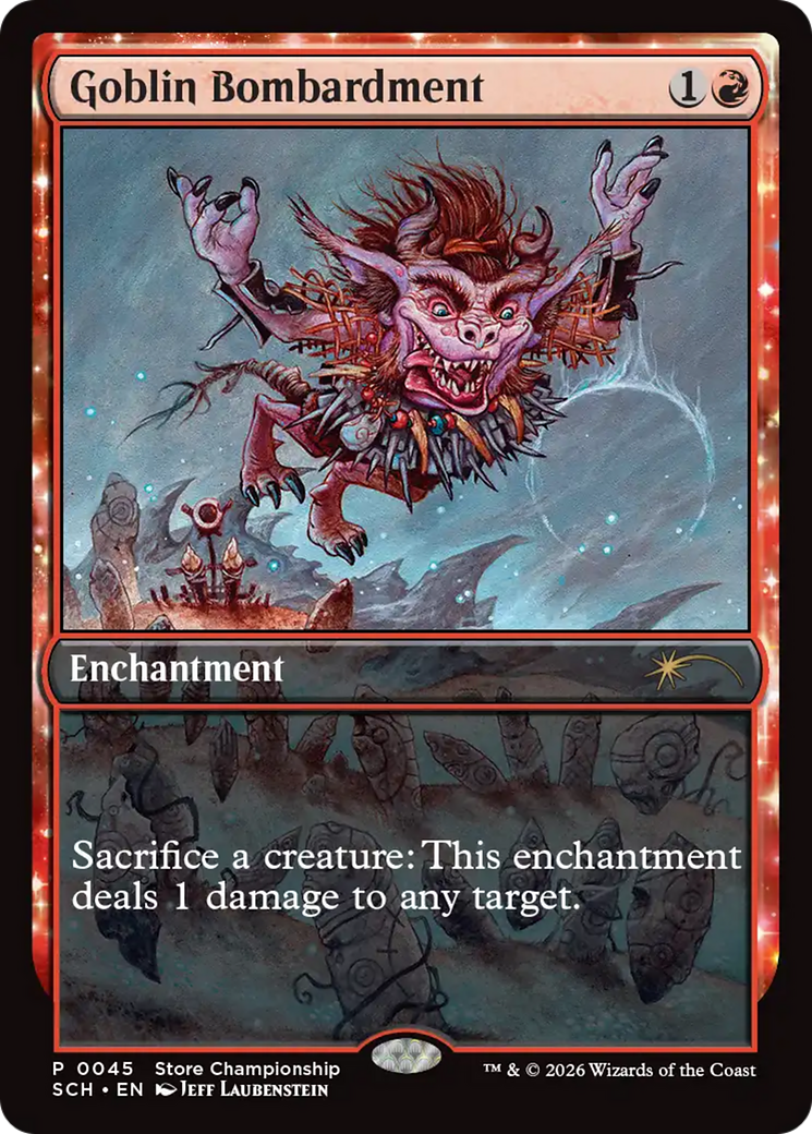 Goblin Bombardment [Store Championships 2026]