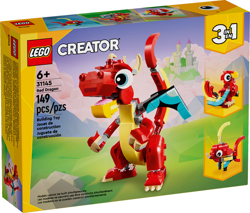 LEGO® Creator Red Dragon (31145)