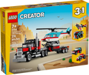 LEGO® Creator Flatbed Truck with Helicopter (31146)