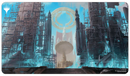 Playmat: Magic the Gathering: Ravnica Remastered: Azorius Senate: Hallowed Fountain