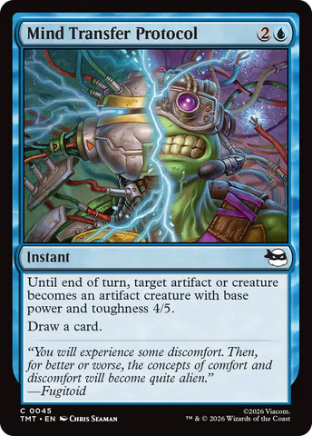Mind Transfer Protocol [Teenage Mutant Ninja Turtles]