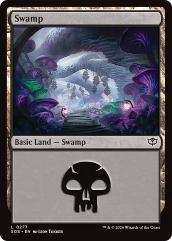 Swamp (0277) [Secrets of Strixhaven]