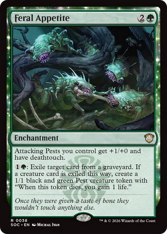 Feral Appetite [Secrets of Strixhaven Commander]