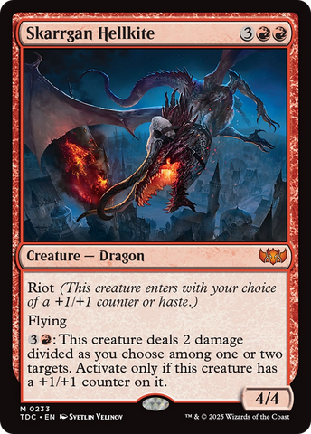 Skarrgan Hellkite [Tarkir: Dragonstorm Commander]