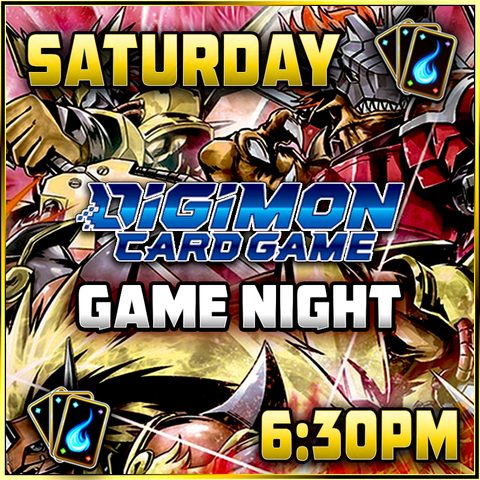 Digimon Game Night ticket