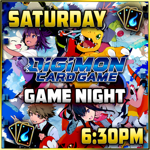 Digimon Game Night ticket - Sat, Oct 19 2024