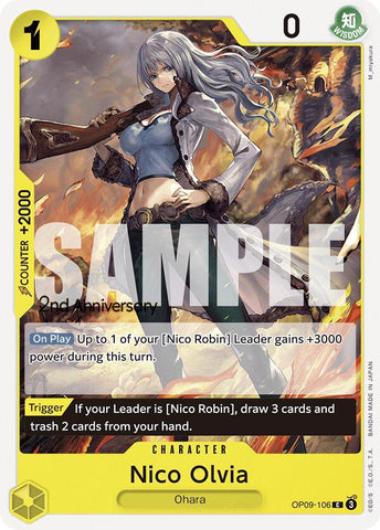 Nico Olvia [Emperors in the New World: 2nd Anniversary Tournament Cards]