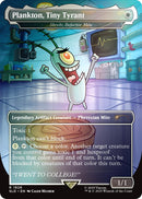 Plankton, Tiny Tyrant - Shrelv, Defector Mite (Rainbow Foil) [Secret Lair Drop Series]