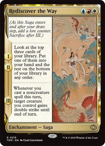 Rediscover the Way [Tarkir: Dragonstorm Promos]
