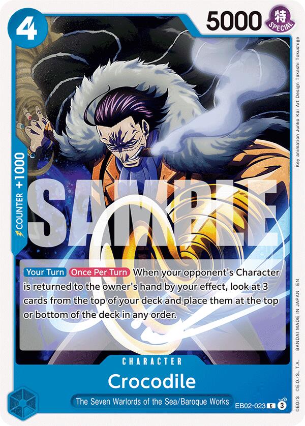 Crocodile [Extra Booster: Anime 25th Collection]
