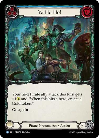Yo Ho Ho! [SEA058] (High Seas)  Rainbow Foil