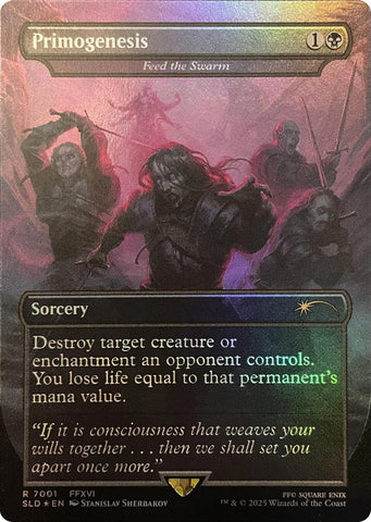 Primogenesis - Feed the Swarm (Rainbow Foil) [Secret Lair Drop Series]