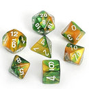 Gemini: 7Pc Gold-Green/White