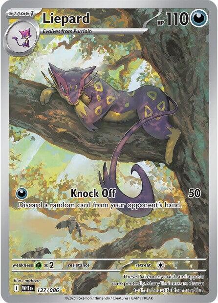 Liepard (137/086) [Scarlet & Violet: White Flare]