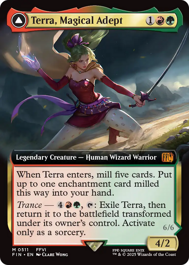Terra, Magical Adept // Esper Terra (Extended Art) [FINAL FANTASY]