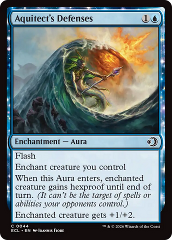 Aquitect's Defenses [Lorwyn Eclipsed]