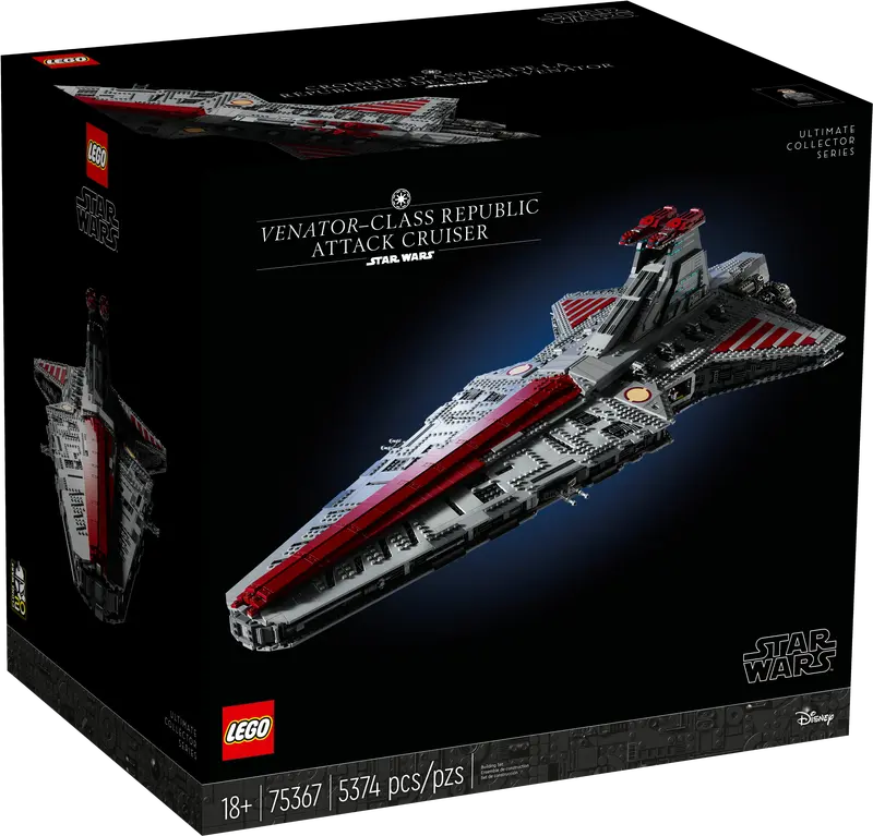 LEGO® Star Wars™ Venator-Class Republic Attack Cruiser (75367)