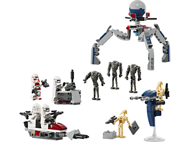 LEGO® Clone Trooper™ & Battle Droid™ Battle Pack (75372)