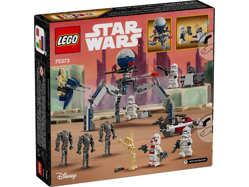 LEGO® Clone Trooper™ & Battle Droid™ Battle Pack (75372)