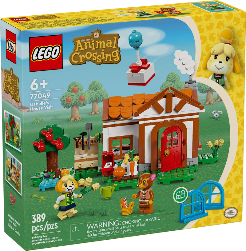 LEGO® Animal Crossing™: Isabelle's House Visit (77049)