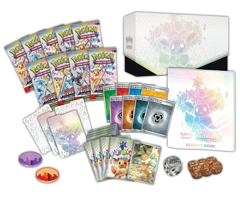 Pokémon TCG: Scarlet & Violet- Prismatic Evolutions Elite Trainer Box