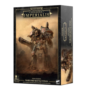Legions Imperialis: Warlord Titan with Volkite Destructor and Macro-Gatling Blaster [Pre-Order] 2026-08-01