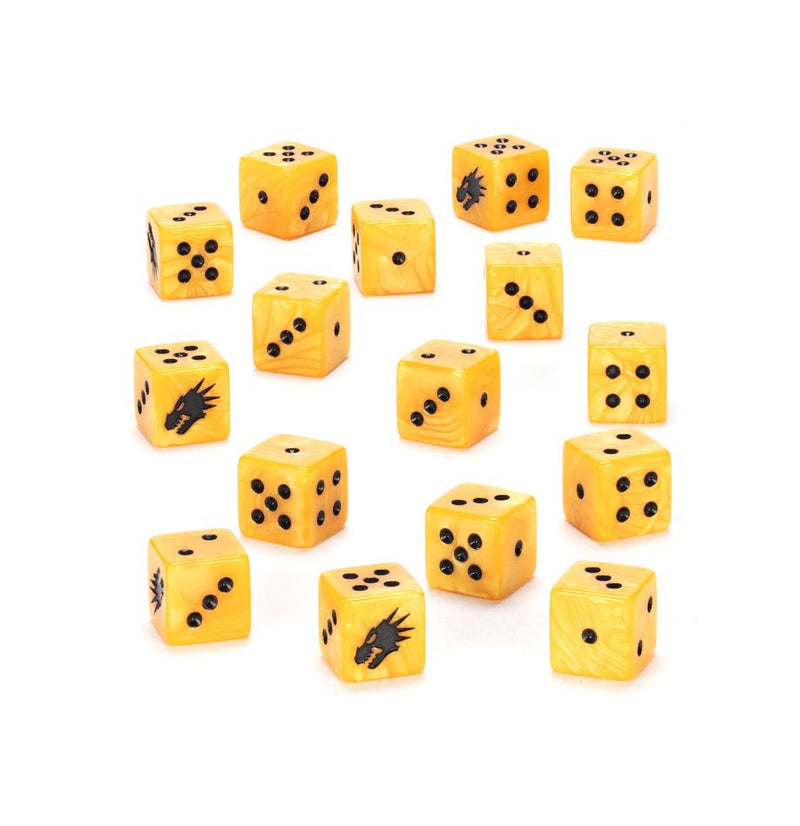 Warhammer 40,000: Salamanders Dice Set [Pre-Order] 2025-08-23