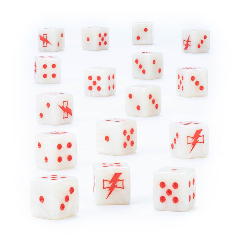 White Scars Dice Set [Pre-Order] 2025-10-25