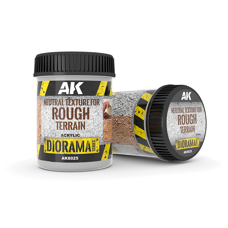 AK Interactive Terrains Neutral Texture - 250ml (Acrylic)