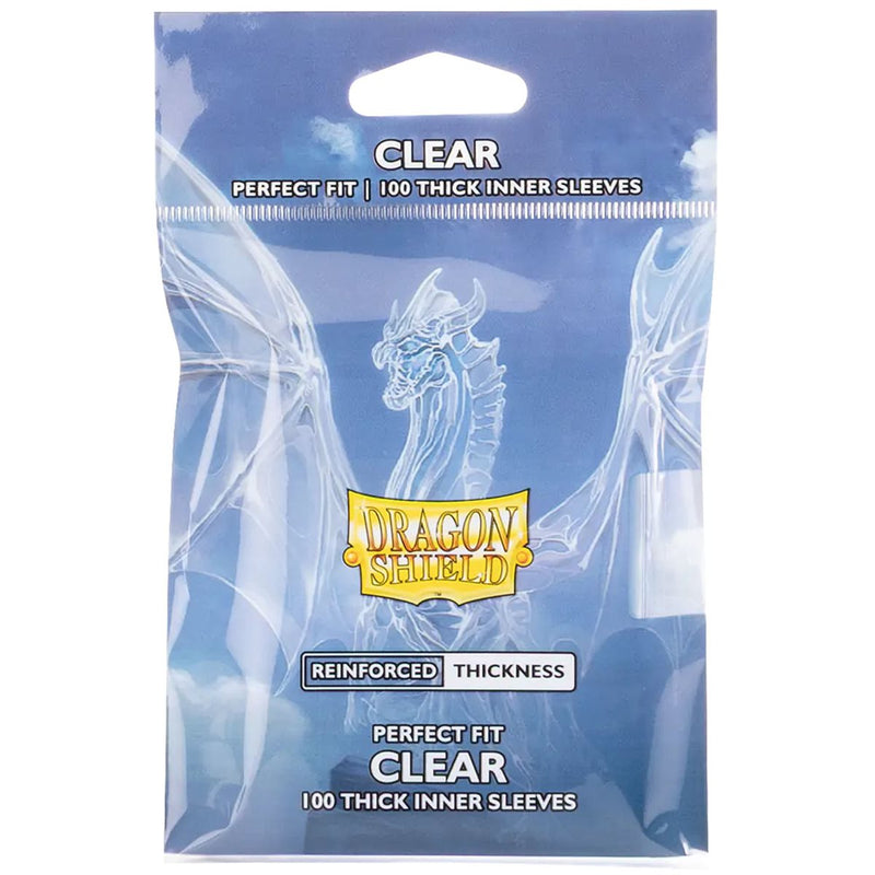 Dragon Shield: Perfect Fit: Thick Inner Sleeves: Clear