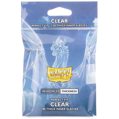 Dragon Shield: Perfect Fit: Thick Inner Sleeves: Clear