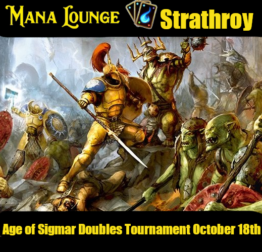 Age of Sigmar 2000 Point Doubles Tournament [STRATHROY] Saturday October 18th 10am