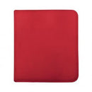 Binder: Zippered PRO-Binder: 12-pkt: Vivid: Red