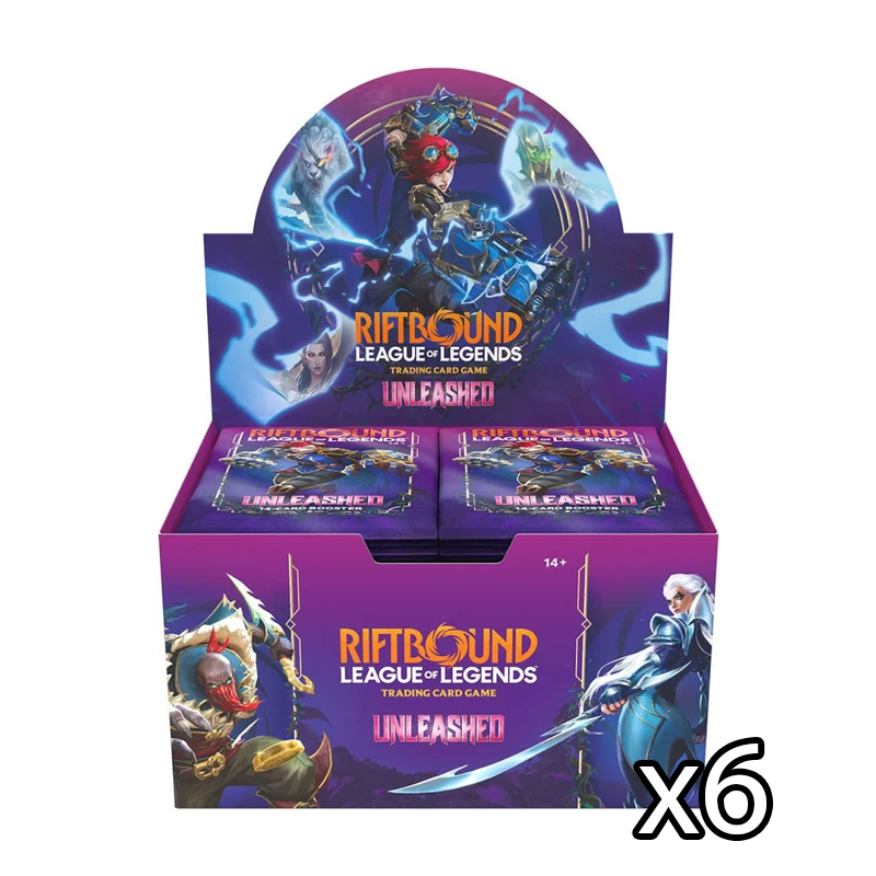 Riftbound: League of Legends TCG – Unleashed Booster Box Case
