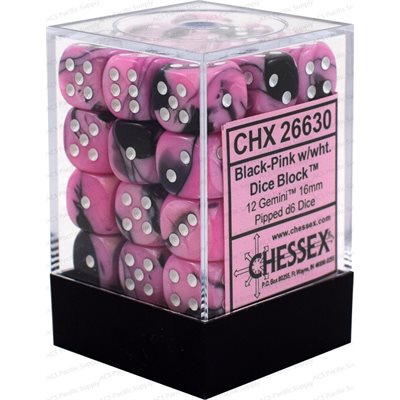Gemini: 36D6 Black-Pink/White