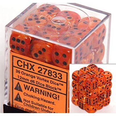 Vortex: 36d6 Orange/Black