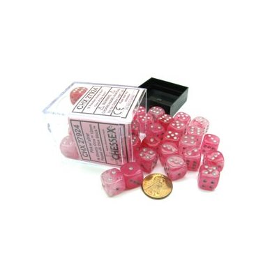 Ghostly Glow: 36d6 Pink/Silver