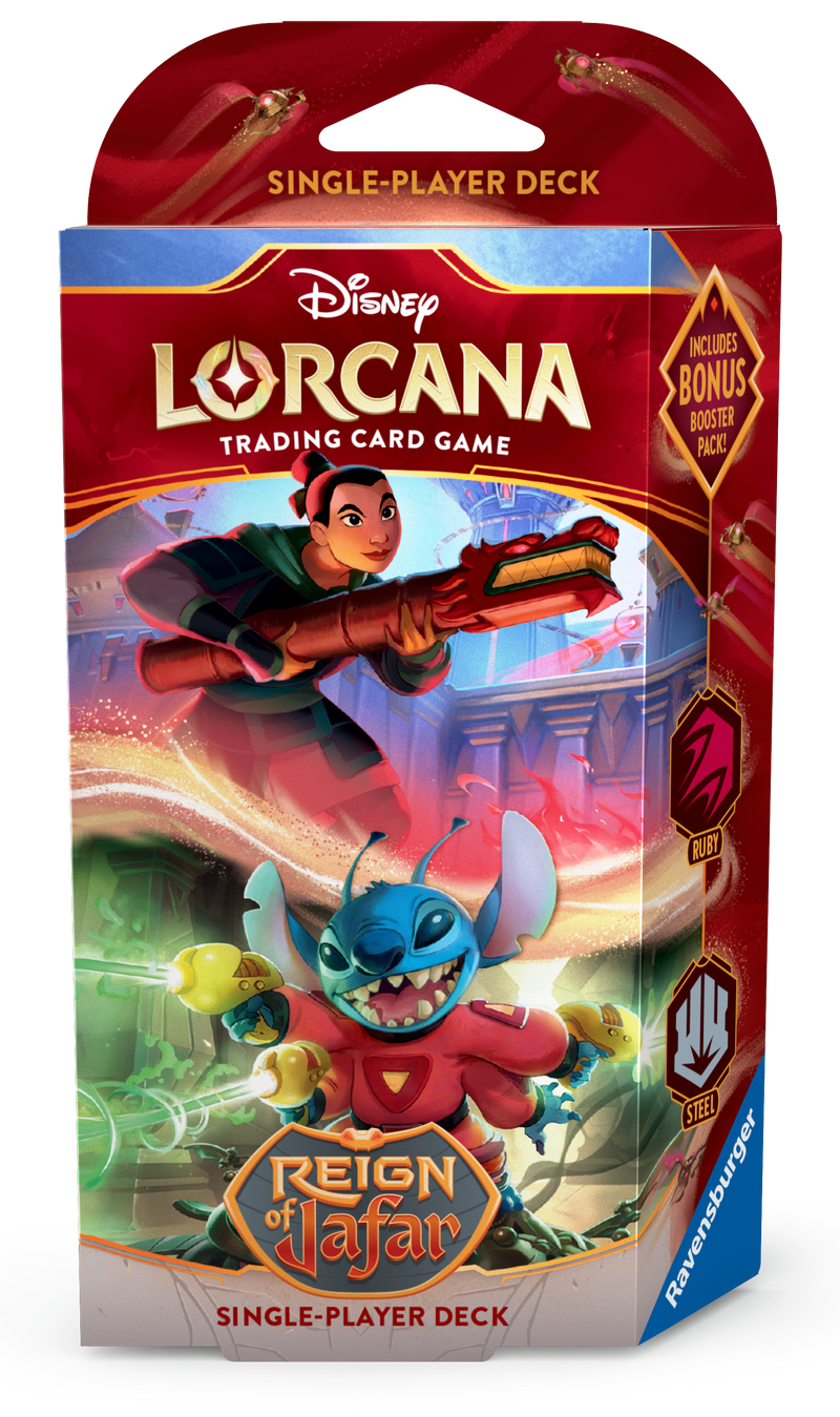 Disney Lorcana: Reign of Jafar - Mulan/ Stitch Starter Deck