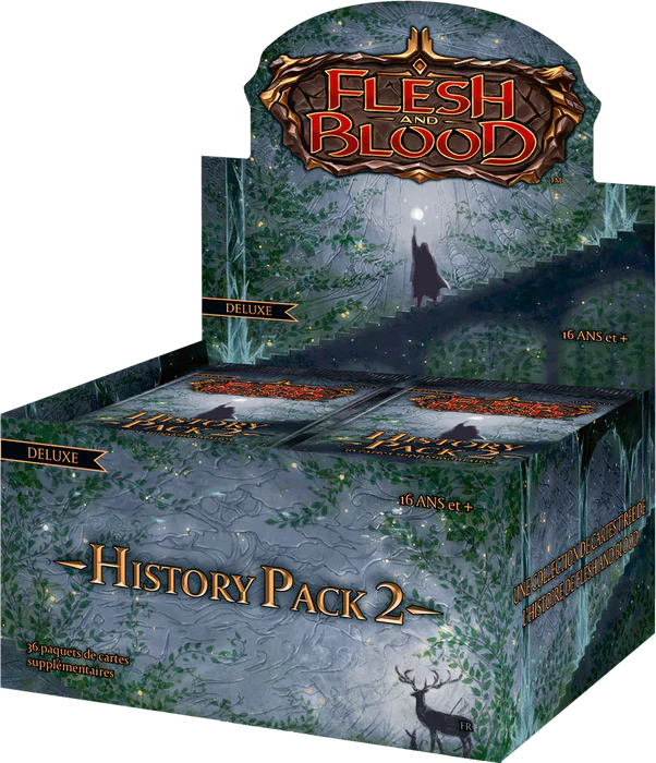 Flesh and Blood History Pack 2 Black Label Booster Box [French]