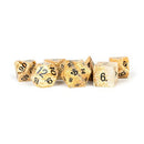 Dice: Stone 16mm 7pc Set: Picture Jasper