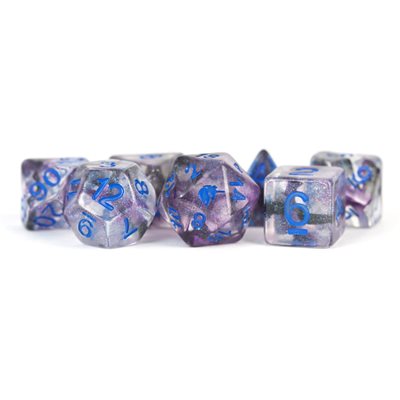 Dice: Resin 16mm 7pc Set: Unicorn Stellar Storm